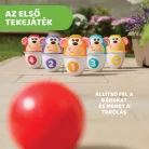 Monkey Strike - majmos bowling és építőjáték aktív sport és játék