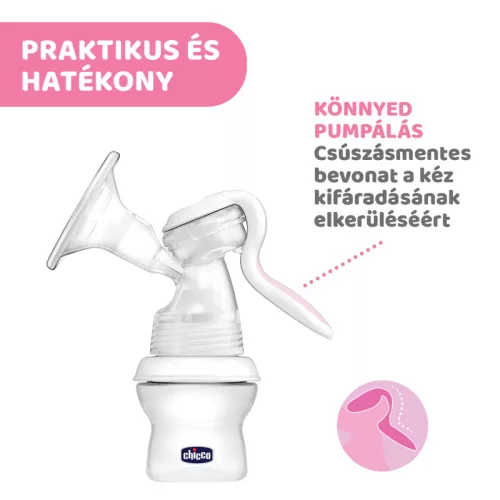 NaturalFeeling kézi mellszívó NaturalFeeling cumisüveggel használható