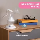 NaturalFeeling kézi mellszívó NaturalFeeling cumisüveggel használható