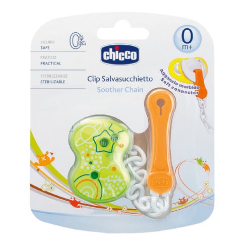 Cumitartó lánc zöld 1 db ruhára csíptethető