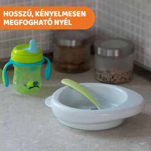 Green Up puha szilikon kanál zöld