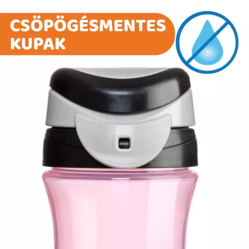 Kids Travel Cup 350ml pohárperemű itató 2év+ 0% BPA