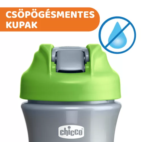Kids Pop Up 350ml szívószálas kulacs 2év+ 0% BPA