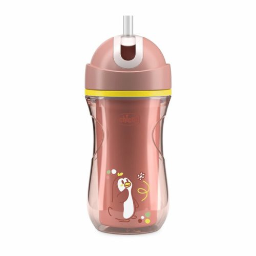 Chicco Sport Cup kulacs 266 ml duplafalú szívószálas csepegésmentes