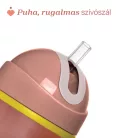 Sport Cup kulacs 266 ml duplafalú szívószálas csepegésmentes