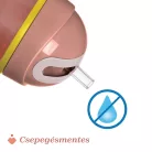 Sport Cup kulacs 266 ml duplafalú szívószálas csepegésmentes