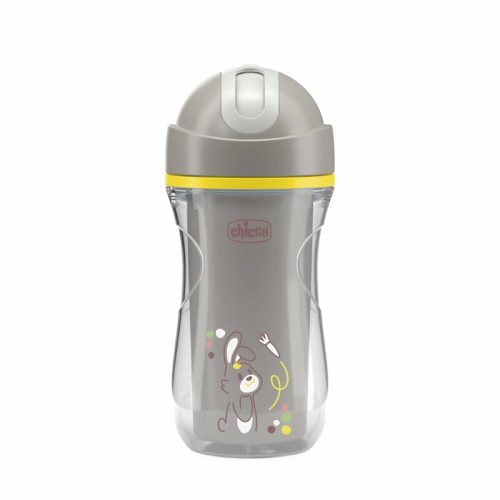 Chicco Sport Cup kulacs 266 ml duplafalú szívószálas csepegésmentes