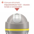 Sport Cup kulacs 266 ml duplafalú szívószálas csepegésmentes