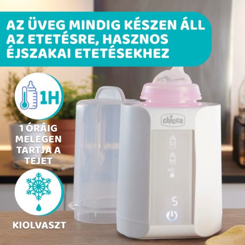 Cumisüveg-melegítő sterilizálóval elektromos