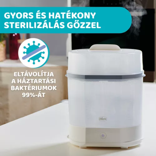 Elektromos gőzsterilizáló 3in1 elektromos és mikrós használat