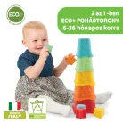 Pohártorony 2in1 ECO+ ökoműanyag