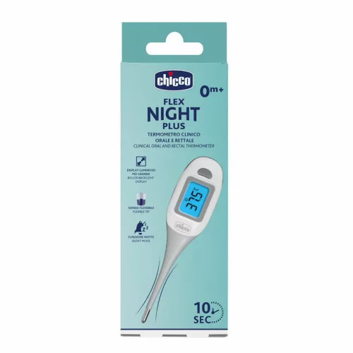 Flex Night Plus 10 mp klinikai hőmérő - éjszakai gyors mérés