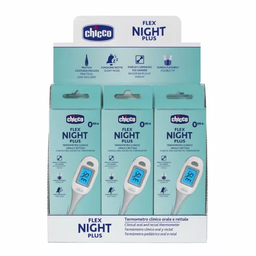 Flex Night Plus 10 mp klinikai hőmérő - éjszakai gyors mérés