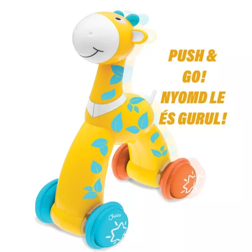 Push&Go Zsiráf Pszichomotoros képességfejlesztő