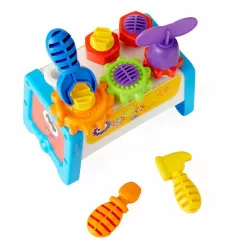 Szerelőpad és Szerszámos láda 2in1 fejlesztőjáték
