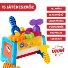 Szerelőpad és Szerszámos láda 2in1 fejlesztőjáték