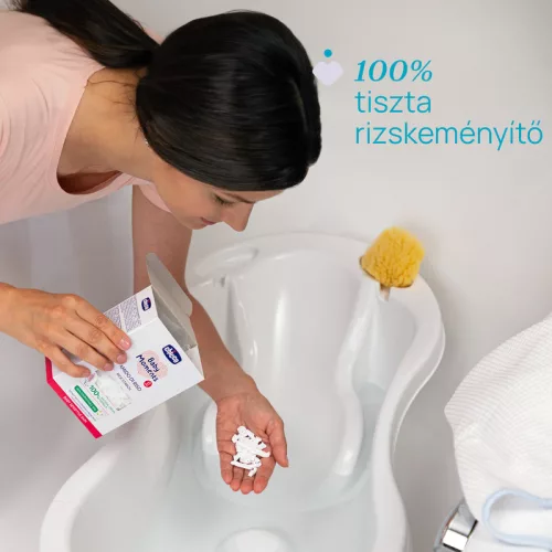 Rizskeményítő fürdető 250 gr - Sensitive Baby Moments 100% természetes formula