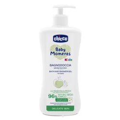   Tusfürdő gél 500 ml - Baby Moments Kids mandula és őszibarack kivonattal