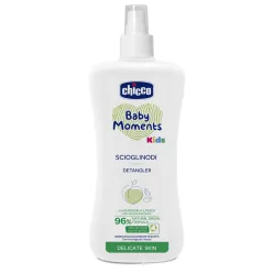   Kifésülő Spray 200 ml detangler - göndör, gubancos hajra - Kids mandula és őszibarack kivonattal