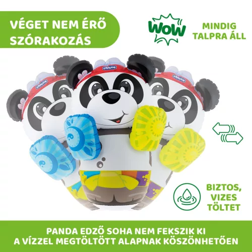 Panda boxolós játék felfújható
