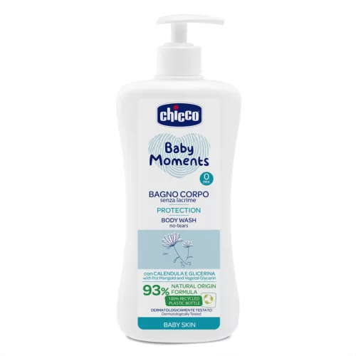 Fürdető Protection 750 ml - könnymentes Baby Moments körömvirág és növényi glicerin