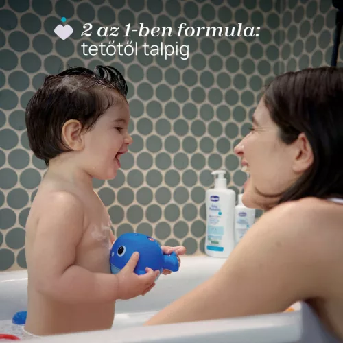 Fürdető & sampon 200 ml - könnymentes Baby Moments körömvirág és növényi glicerin