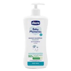   Fürdető & sampon 500 ml - könnymentes Baby Moments körömvirággal és növényi glicerinnel
