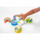 Virág puzzle állatfigurás formákkal - hang és fény Guess the animal