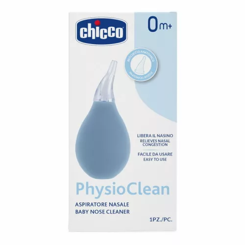 PhysioClean baba orrtisztító orrszívó anatómiai szívófejjel