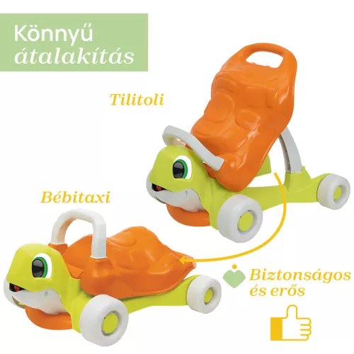 Walk&Ride Eco+ teknősbékás tilitoli ökoanyagból