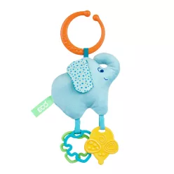   Elephant On the Go Eco+ rágókás textiljáték ökoanyagból