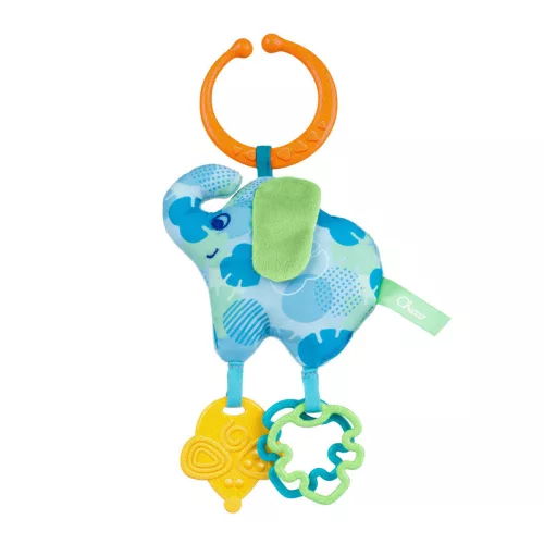 Elephant On the Go Eco+ rágókás textiljáték ökoanyagból