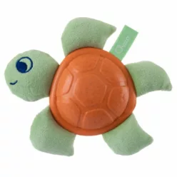  Baby Turtle Eco+ bébiteknős rágókás textiljáték ökoanyagból