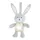 Lullaby Stardust Bunny nyuszi zenélő-fénylő altató plüssnyuszi
