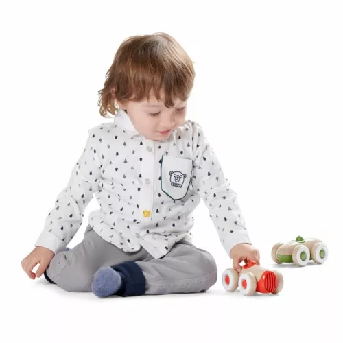 Tologatós Vintage kisautó ECO+ ökoanyagból