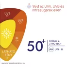 Fényvédő krém SPF 50+ (75 ml) UVA, UVB, INFRA sugárzás elleni nagyon magas védelem