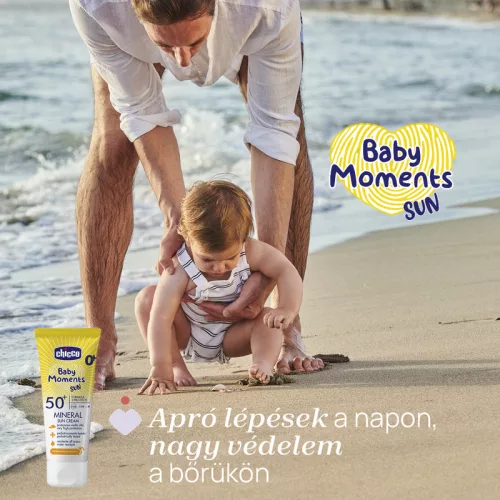 Ásványi Fényvédő krém SPF50+ (75 ml) UVA, UVB, INFRA sugárzás elleni nagyon magas védelem