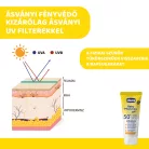 Ásványi Fényvédő krém SPF50+ (75 ml) UVA, UVB, INFRA sugárzás elleni nagyon magas védelem