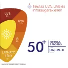 Fényvédő spray SPF 50+, 150 ml UVA, UVB, INFRA sugárzás elleni nagyon magas védelem