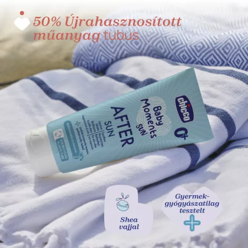 Napozás utáni tej 150 ml Shea vaj, Allatoin
