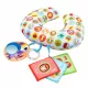 Boppy ® hasalópárna játékokkal (2-9hó) levehető játékokkal