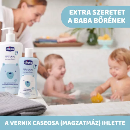 Gyengéd babafürdető 500 ml Natural Sensation Aloe és Kamilla kivonattal