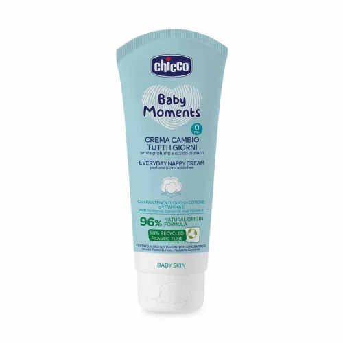 Popsikrém mindennapra 100 ml - cink-oxid mentes, illatmentes 96% természetes