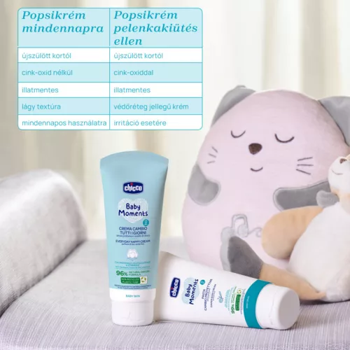 Popsikrém mindennapra 100 ml - cink-oxid mentes, illatmentes 96% természetes