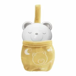   Day & Night Bear zenélő csörgő és éjszakai fény kiságyjáték 10 perc zenével