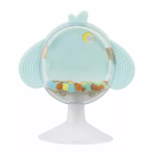 Feeding gift set - Étkezéshez ajándékszett előke-etetőszékjáték-rágóka