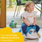 Panda 3in1 Ride-on bébitaxi és talicska Montessori módszer