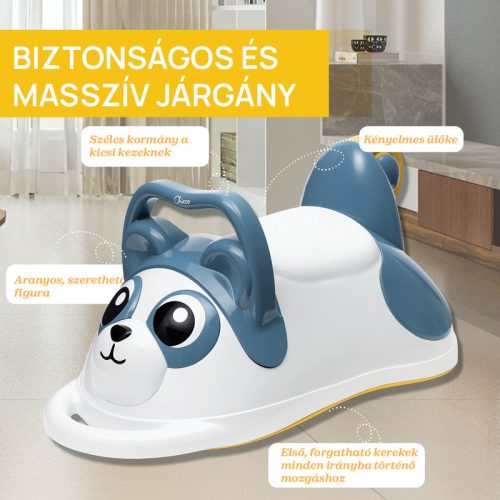 Panda 3in1 Ride-on bébitaxi és talicska Montessori módszer