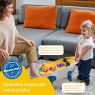 Panda 3in1 Ride-on bébitaxi és talicska Montessori módszer