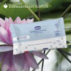 Törlőkendő illatos lótuszvizes 72 db érzékeny bőrre puhafedeles